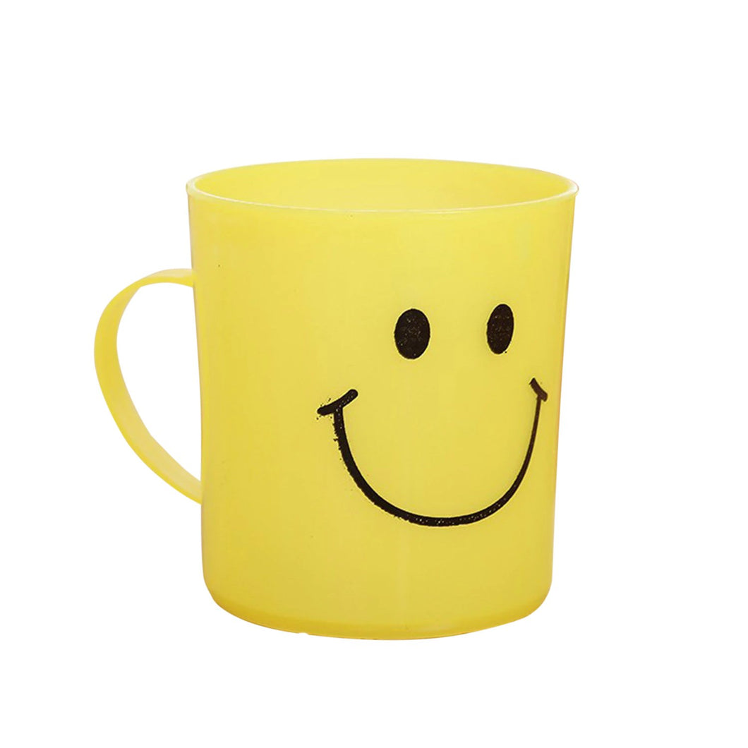 744 Unbreakable Plastic Coffee-Milk BulkySellers Smiley Mug