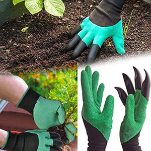 BulkySellers Gardening Tools - Garden Gloves with Claws for Digging and Planting, 1 Pair Ergonomic Grip, Incredibly Sharp Secateurs