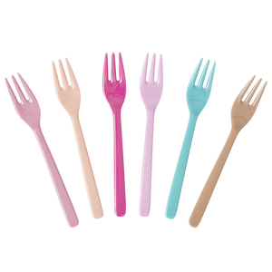 627 Kids Forks Set (Random Color, 10 pcs)
